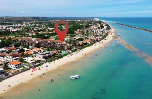 Barra de Sao Miguel Apartment | Beira-Mar 4 Suítes/piscina/churrasqueira/campo