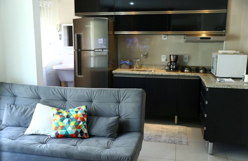 Jatiuca Apartment | Beira Mar fast WIFI with AIR and perfect KITCHEN HOME OFFICE