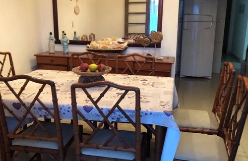 Mongagua House | Beira Mar House with pool and waterfall in Mongaguá with 06 suites