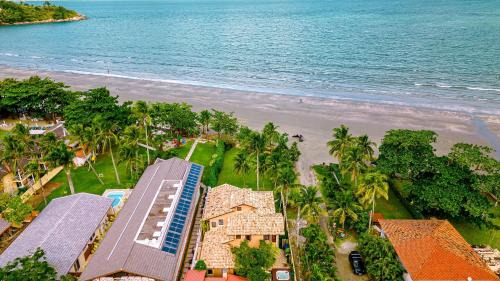 Praia de Barequecaba House | Belíssima casa pé na areia com jacuzzi