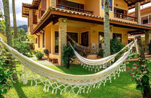 Praia de Barequecaba House | Belíssima casa pé na areia com jacuzzi