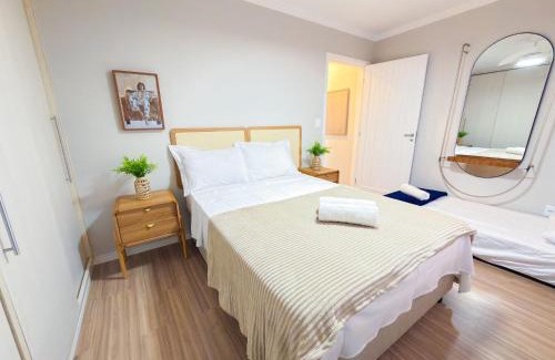 Aguas de Lindoia Apartment | Belíssimo Ap na Praça - Garagem, Wi-fi e Piscina