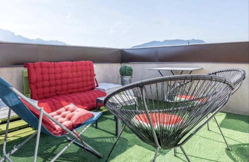 Sevrier Apartment | Bel appartement duplex, terrasse , 2 min du lac ,4pers