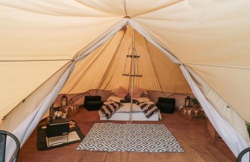 Camerton House | Bell tent 4