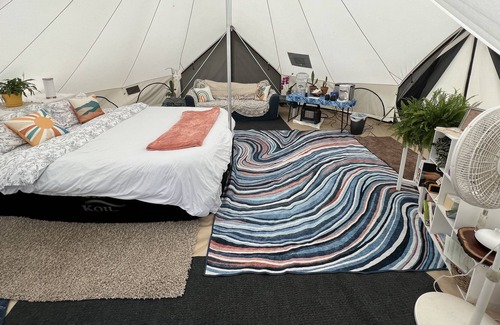 Ringgold Other | Bell Tent Farm Stay for Animal Lovers w/heat