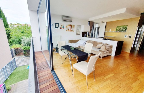 Koper Apartment | Bella Vista Lux Apartment with private Terrace and Sea-view