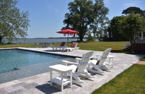 Secretary House | "Belle Aire Landing" a Large Beautiful Waterfront Estate! Under New Management!