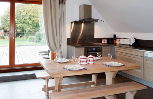 Saint-Michel-en-Greve Apartment | Belle vue sur mer by Interhome