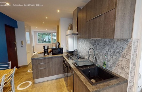 Saint-Martin-d'Heres Apartment | Belles Chambres Renovées