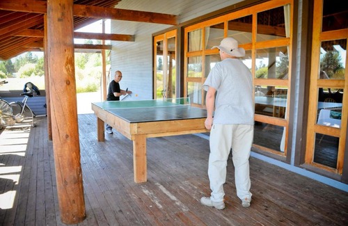 Three Rivers Resort | Bend-Sunriver Camping Resort Studio Cabin 8