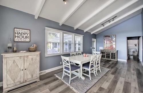 Sister Lakes House | Benton Harbor Lake House with Dock and Fire Pit!