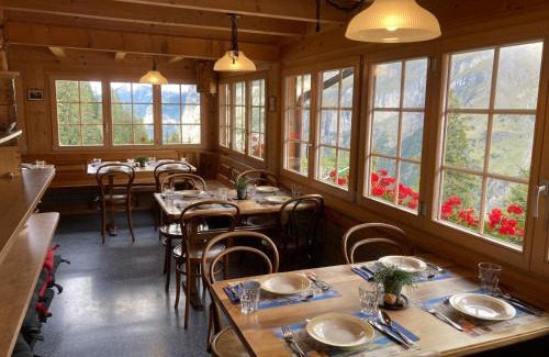 Gimmelwald Hotel | Berggasthaus Tschingelhorn