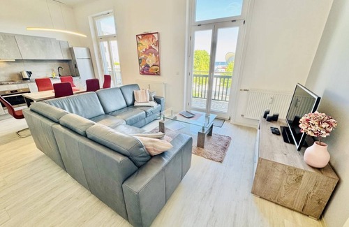 Warnemuende Apartment | Berringer/perch, on the beach