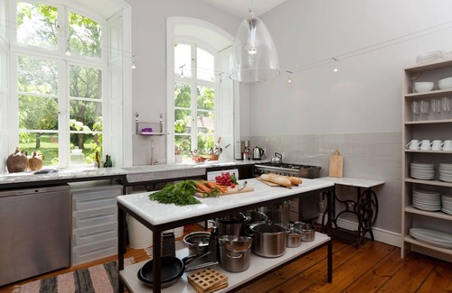 Alt Suhrkow Apartment | Bertha - Ferienwohnung auf Gut Pohnstorf