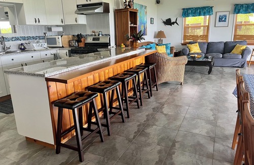 Clarence Town House | Best Beach House at Turtle Cove/Dean's Blue Hole! Steps To The Private Beach.