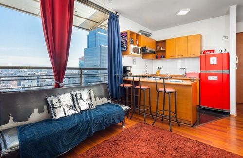 Downtown Santiago Apartment | Best Location in Santiago, Chile! Great View & Full Equiped Apartment!