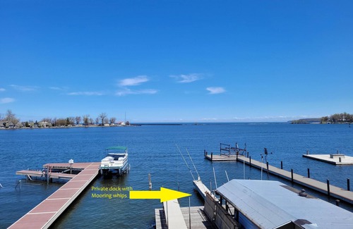 Sodus Point House | BEST LOCATION ON BAY! Private dock right on Greig St with incredible view!