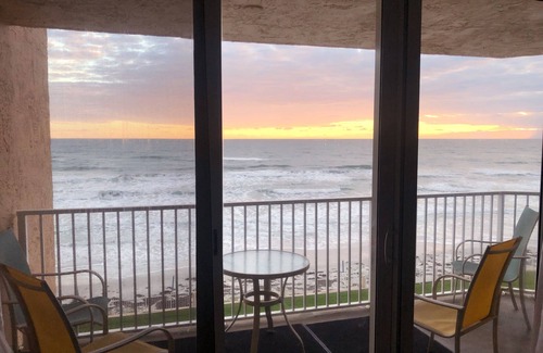 New Smyrna Beach Condo | BEST OF BOTH WORLDS! Flagler Ave restaurants, bars, shops & direct ocean front