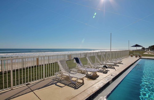 New Smyrna Beach Condo | BEST OF BOTH WORLDS! Flagler Ave restaurants, bars, shops & direct ocean front