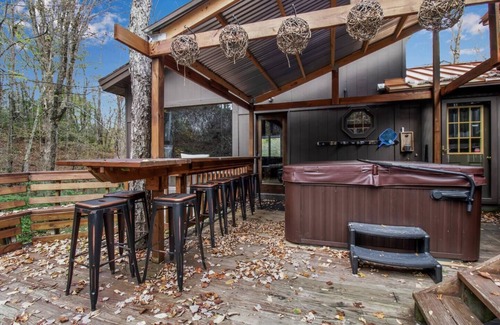 Ellicottville Ski Chalet | Best of both worlds; chalet located on a private lot in the woods and only 3 miles from the village!