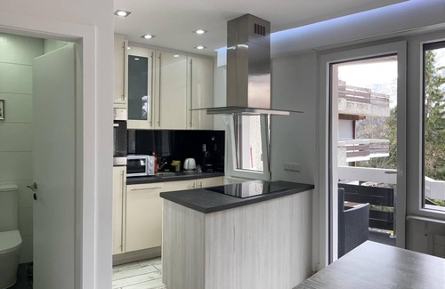 Leukerbad Apartment | Best studio in downtown Leukerbad!