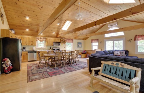 Bethel House | Bethel Chalet w/Hot Tub: 3 Miles to Sunday River!