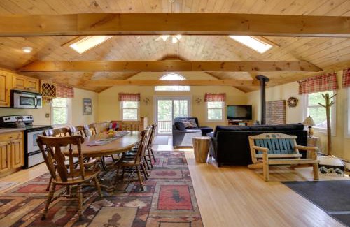 Bethel House | Bethel Chalet with Hot Tub 3 Miles to Sunday River!