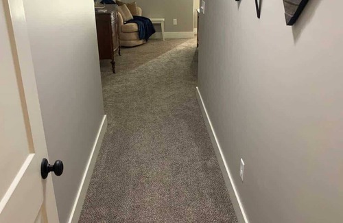 Quad Cities Condo | Bettendorf Condo: Fireplace, King Bed & Family Fun!