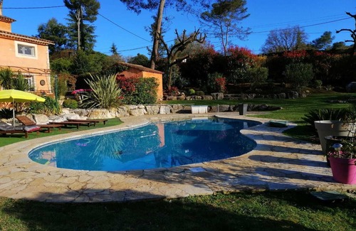 Les Maillans House | Between Monaco and Cannes Villa 2 bedrooms 4 people and its private swimming pool