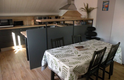 Orcival Apartment | Between Sancy and Volcans d'Auvergne, Orcival, Basilica view, apartment sleeps 4.