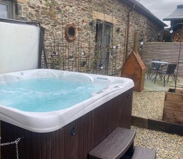 Carmarthen House | Beudy at Pentrecelyn - a gorgeous barn conversion with hot tub