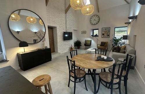 Carmarthen House | Beudy at Pentrecelyn - a gorgeous barn conversion with hot tub