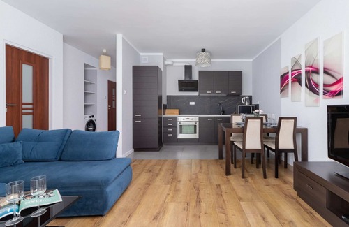 Wola Duchacka Apartment | Białoruska 41 | Cozy Apartment | Remote Work