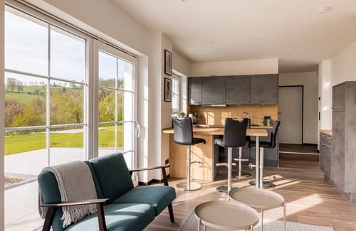 Monschau Apartment | Bienenhaus 2 - Holiday apartment with a fantastic view of the old town of Monschau