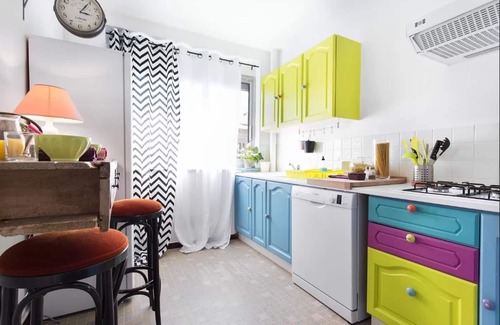 Patte d'Oie Apartment | ❤️BIENVENUE in TOULOUSE T3 furnished near center 4 to 8 people (Parking, elevator)