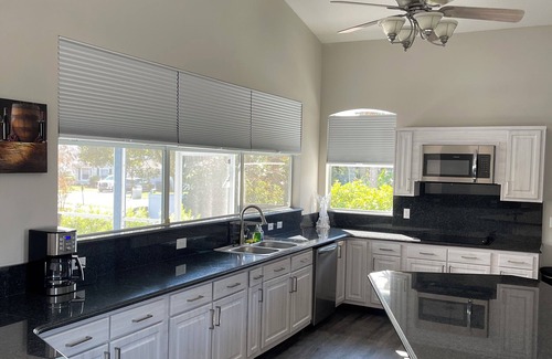 Ocoee House | Big Beautiful Master bedroom with pool view!