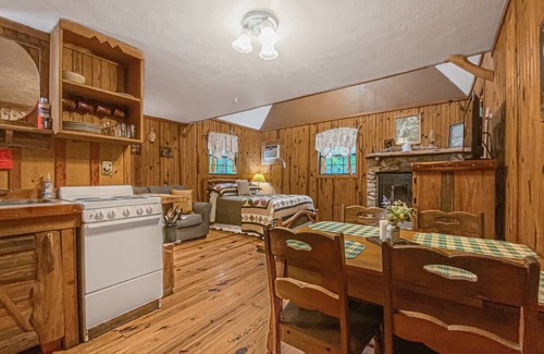 Bruno Cabin | Big Bell at Silver Run located close to the Buffalo River National Park