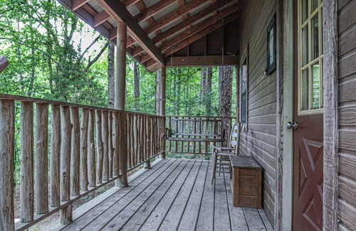 Bruno Cabin | Big Bell at Silver Run located close to the Buffalo River National Park