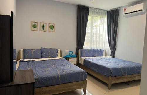 Kampung Kuala Pari Apartment | big big big 2 brd side pool view balcony room , Ipoh