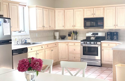North Beach House | Big Family Beach House with Beautiful Water Views Steps from the Ocean & the Bay