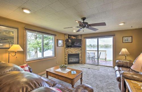 Rice Lake House | Big Fish Bay Hideaway - Rice Lake Home with Dock!