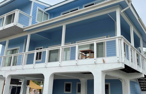 Big Pine Key House | Big Pine House, 4/2 two story, canal access 75 ft dock and stunning Bay view.
