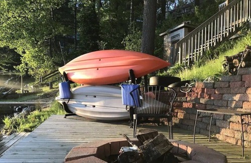 Smyrna House | Big Pine Island Lake Escape. Pontoon boat available to rent!