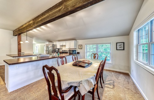 Chestertown House | Big single-level house with firepit & spacious yard - lake access nearby