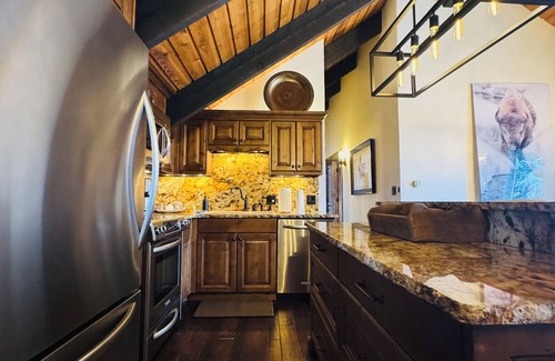 Big Sky Meadow Village Condo | Big Sky Condo on the Golf Course, close to Skiing and Town Center!