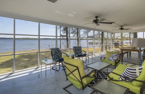 Prosperity House | Big view bungalow with large grounds and private dock on Lake Murray