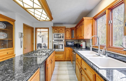Mogadore House | Bike, Fish, Golf & More: Stately Tudor in Mogadore