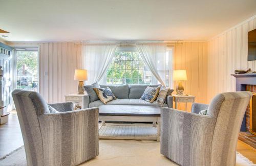 East Falmouth House | Bike to Private Beach Cape Cod Escape with Sunroom