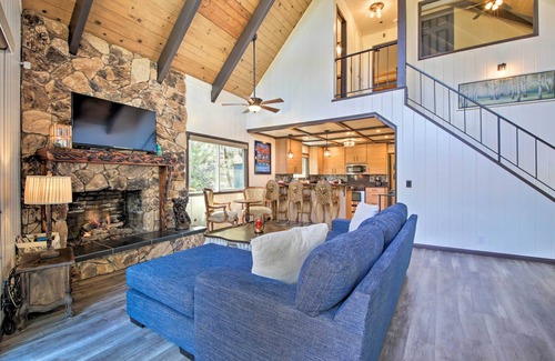 Lake Arrowhead House | Bikes + Game Room: Lovely Lake Arrowhead Home!