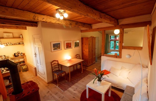 Bleckede Apartment | Bio-FeWo "Buche" with sauna and garden
